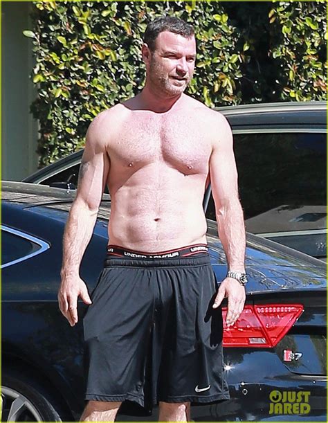 Liev Schreiber Shows Off His Shirtless Ray Donovan Body Photo