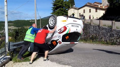 Rally Della Valpolicella Crash Cappottamento N Fine P S