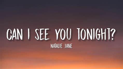 Natalie Jane Can I See You Tonight Lyrics 1 A M Break Up 2 A M