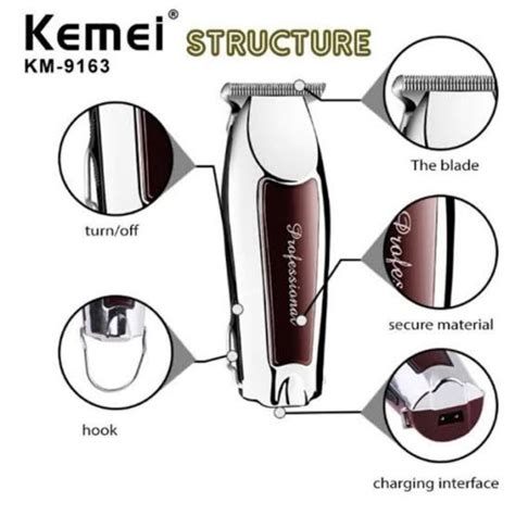 Jual Detailer Kemei Km Trimmer Kemei Mesin Cukur Rambut Alat Cukur