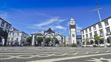 Portas Da Cidade Gates To The City In Ponta Delgada City Azores