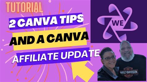 Canva Affiliate Program Update And Canva Tips Youtube