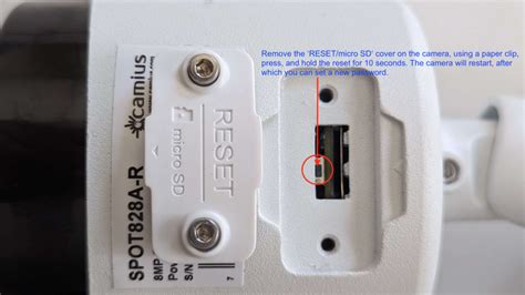 How To Reset IP Camera Settings R Series