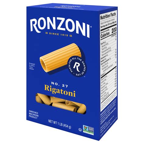 Ronzoni® Rigatoni 16 Oz Shipt