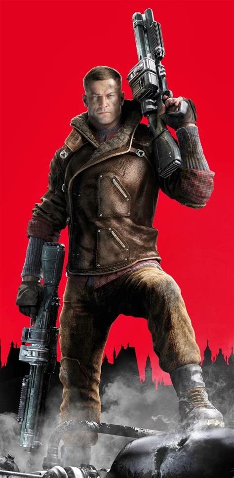 William Joseph B J Blazkowicz Wolfenstein Wolfenstein 2 The New