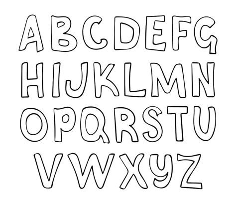 Printable Silhouette Letters Of The Alphabet Free Download And Print