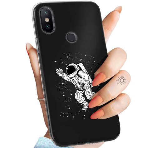 Etui Do Xiaomi Mi A Lite Wzory Astronauta Kosmonauta Rakieta Obudowa