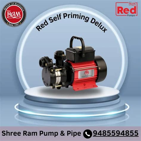 Hp Shree Ram Red Self Priming Pump At Rs In Rajkot Id