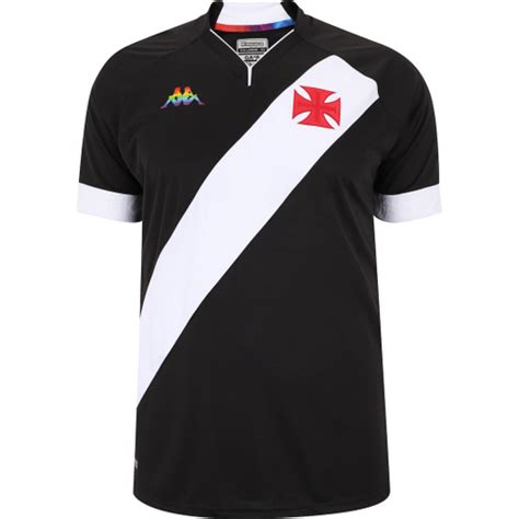 Camisa Do Vasco Da Gama 22 Kombat Play Plus Size Lgbtqia Kappa