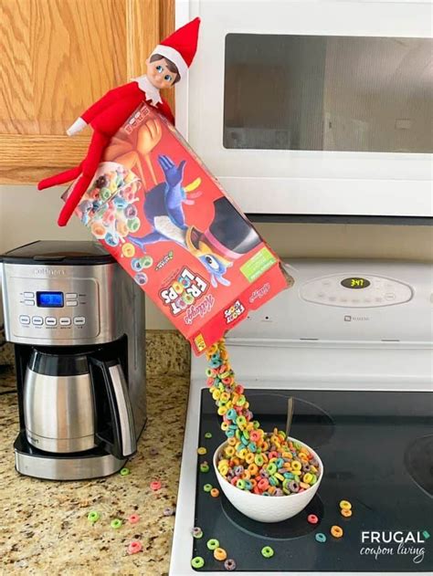 How To Make A Magic Elf On The Shelf Cereal Trick Elf On The Shelf