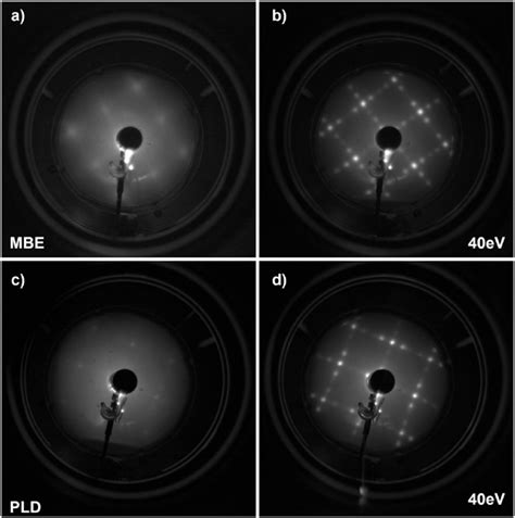 Leed Diffractogram Of An Nm Thick Anatase Film Prepared By Mbe Top