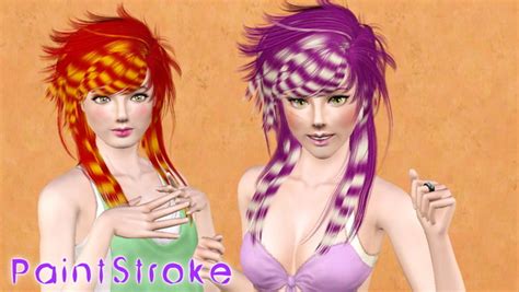 Holic Coon Tails Hairstyle Retextured By Katty Sims 3 Hairs