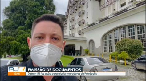 Vídeo Detran Rj Monta Postos Para Ajudar Moradores De Petrópolis Rj1