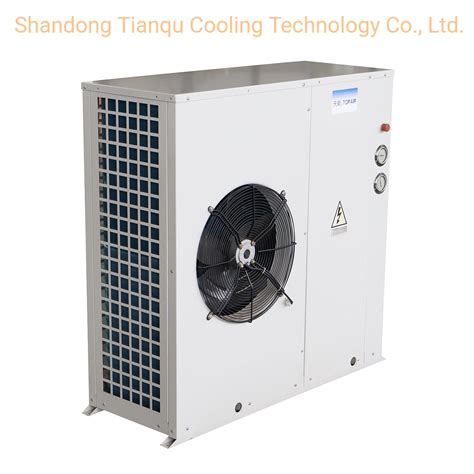 Low Temperature Working Air Cooled Dairy Milk Chiller Glycol