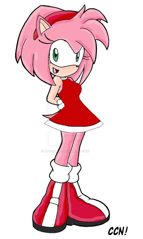 Amy Rose Sonic Drawing