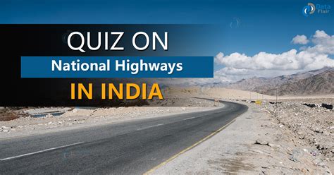 Important GK Questions On National Highways In India DataFlair