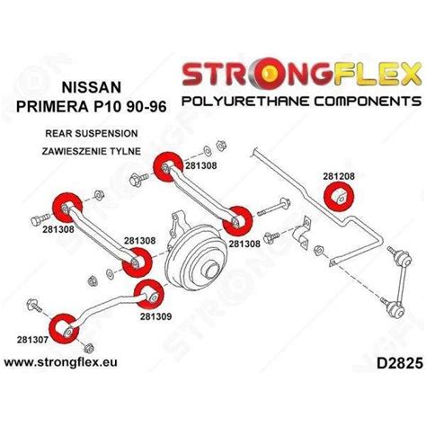 Rear Trailing Arm To Hub Bush Sport Suspension Polyurethanes