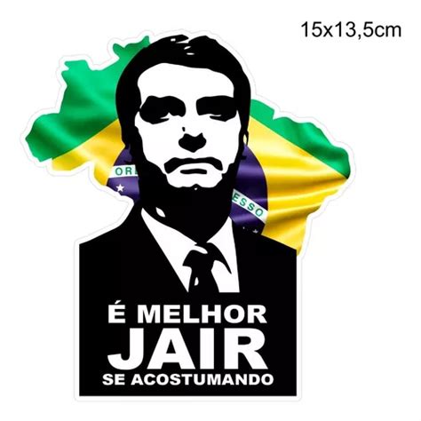 Und Adesivo Bandeira Carro Brasil Bolsonaro X Patriota