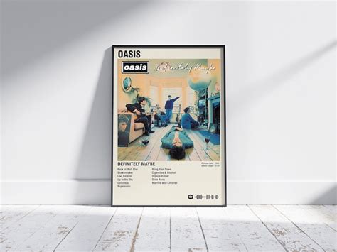 Oasis Definitely Maybe Poster, Oasis Poster, Definitely Maybe Poster ...