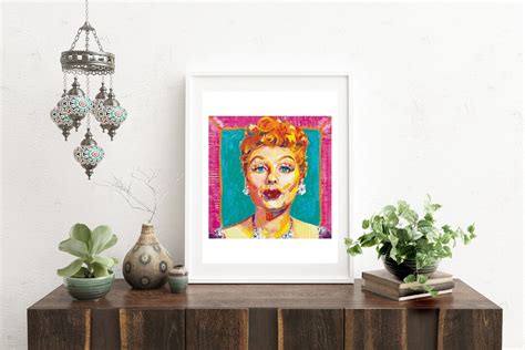 Lucille Ball Signed, LIMITED, Fine Art Print. Giclee. queen of Comedy I LOVE LUCY - Etsy