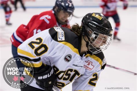 Canadian Women S Hockey League Boston Blades Vs Montreal Stars