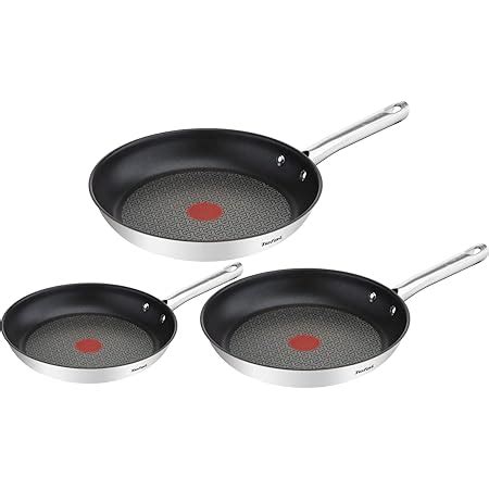 Tefal Unlimited On Juego De 3 Sartenes De 20 24 28 Cm Con