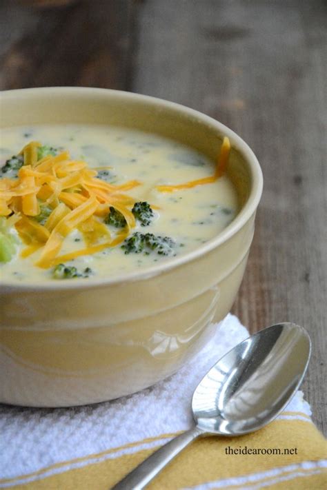 Easy 30 Minute Broccoli Cheese Soup Recipe The Idea Room Recipe Soup Recipes Recipes