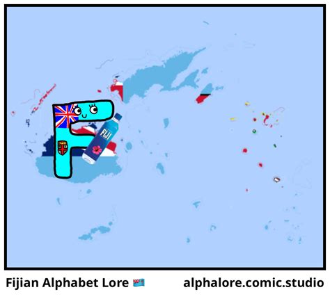 Fijian Alphabet Lore Comic Studio