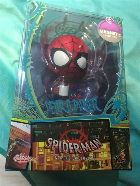 Hot Toys Cosbaby Spider Man Peter B Parker Carousell