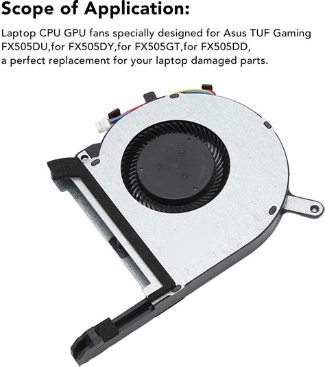 Buy Jopwkuin Cpu Fan Gpu Fan Cpu Gpu Cooling Fan With Pin Power