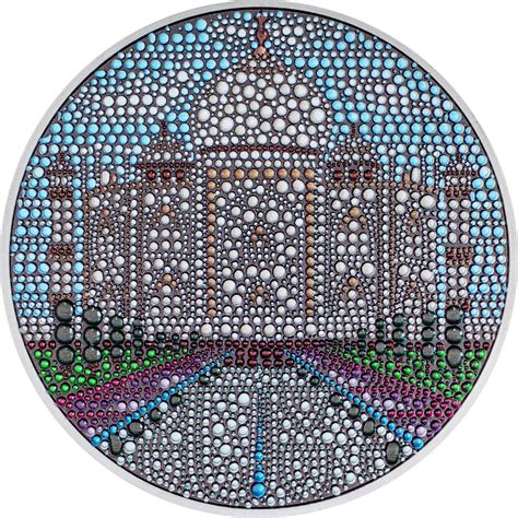 Taj Mahal Dot Art Numiscollect Coin Wholesale Project Development