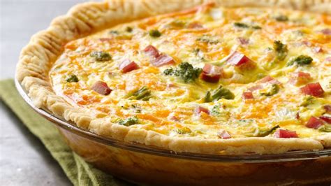 Gluten Free Broccoli Ham Quiche Recipe