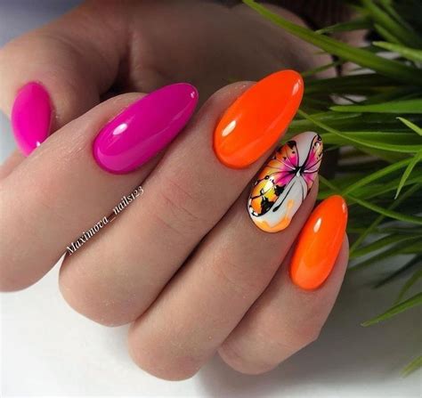 Neon Bright Summer Nails 33 Fun Playful Ideas With Lots Of Color Nail