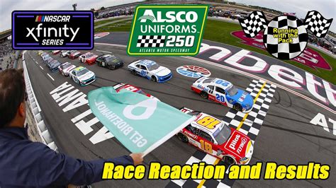 Live NASCAR Xfinity Series Alsco Uniforms 250 Atlanta Motor Speedway