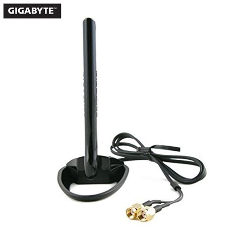 Gigabyte Wifi Antenna Ghz Dual Male Rp Sma Connectors Magnetic Base