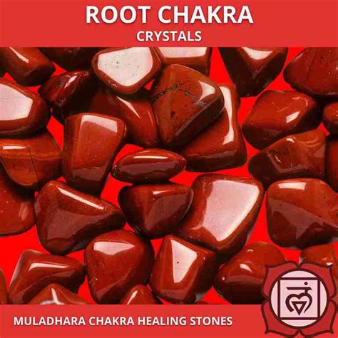 Root Chakra Crystals 33 Stones For Healing The Muladhara Golden