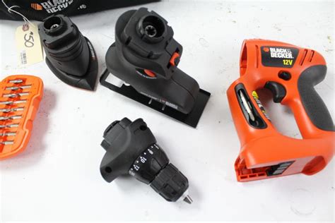 Black And Decker Mt1203 Multi Tool Kit Property Room