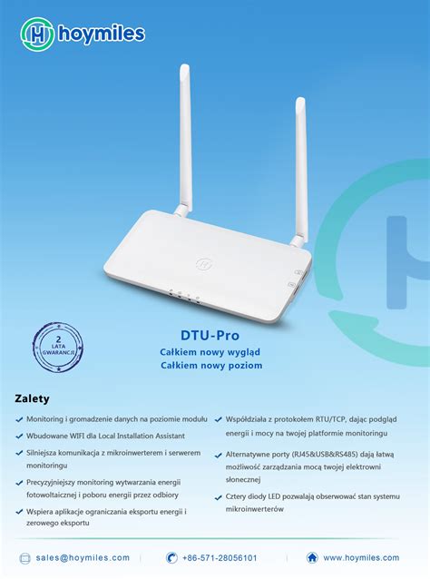 Hoymiles DTU Pro WiFi Hurtownia Fotowoltaiczna PVsklep