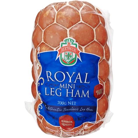 Bertocchi Ham Royal Mini Leg 700g Woolworths