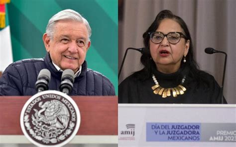 AMLO descarta reunirse con ministra Norma Piña tras quema de piñata en