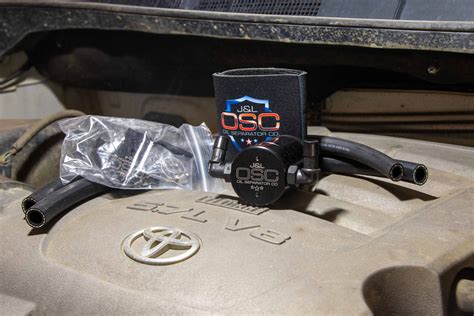 J L OSC Oil Catch Can For 2nd Gen Tundra Install Review