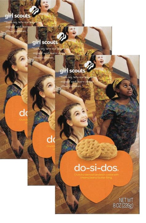 Girl Scout Do-si-dos Cookies (3 Boxes) - Walmart.com