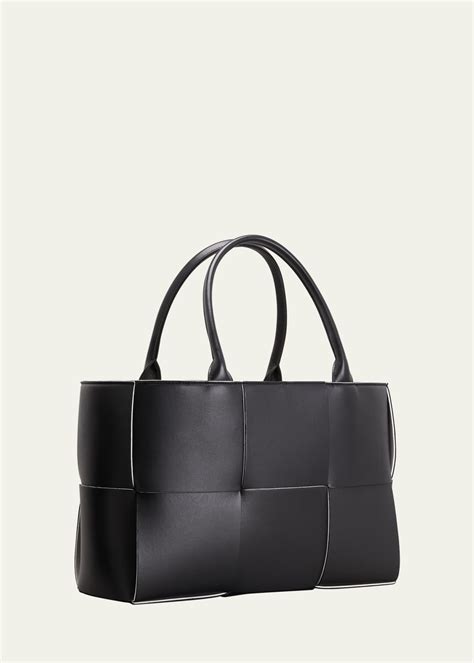 Bottega Veneta Arco Woven East West Tote Bag Bergdorf Goodman