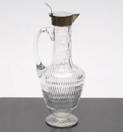 VINKANNA glas och nysilver C Andersson 1900 talets andra hälft