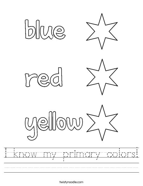 30++ Primary Colors Worksheet – Worksheets Decoomo