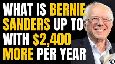 Bernie Creates Social Security Benefit Increase Youtube