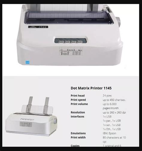 Jual Printer Tally Dascom Cps Pin Dot Matrix Jakarta