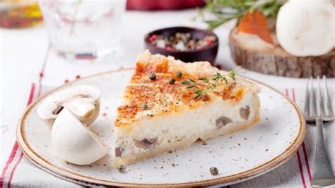 Recept Bijeli Quiche S Gljivama Dobar Tek