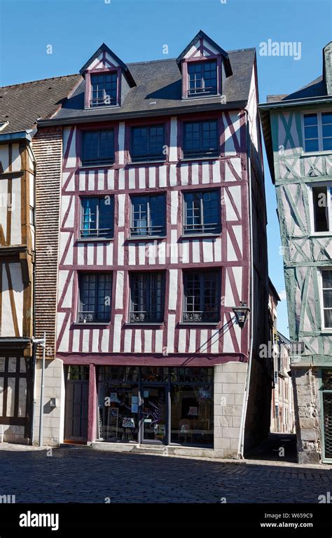 Old Half Timbered Building Well Kept Shop Living Quarters Dormer