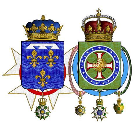 European Heraldry Royal And Imperial House Of Braganza 1640 1910